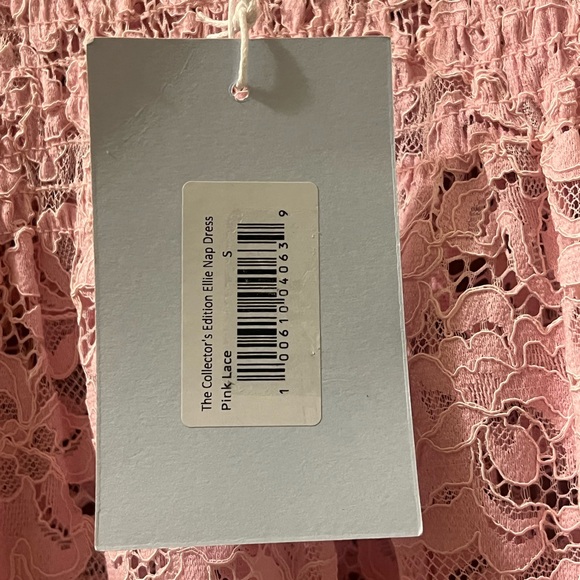Hill House Pink Lace Ellie Nap Midi Dress Sz S Collectors Edition Cottagecore - Picture 12 of 14